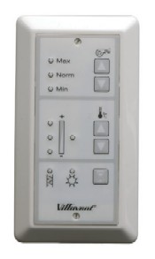 CE Control panel Villavent /3